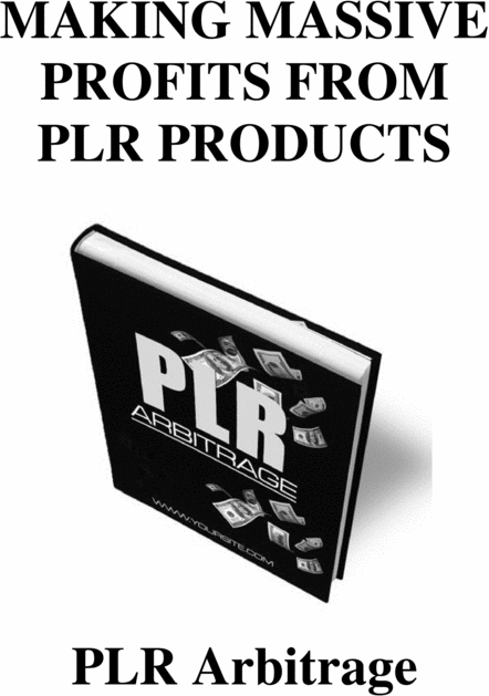 Product picture How to Make massive profits from selling plr eBooks